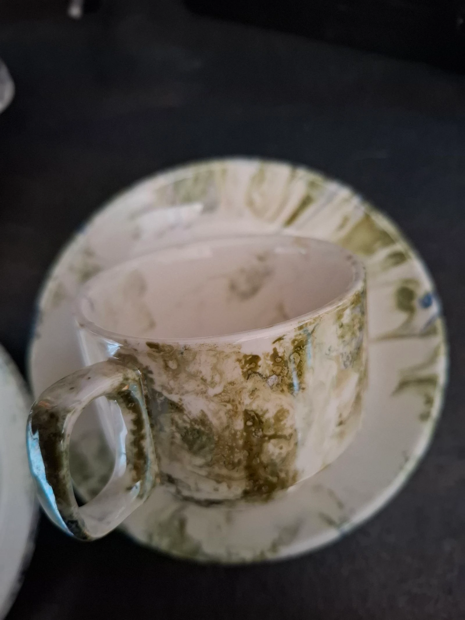 4 tasses à café avec soucoupes – photo 5